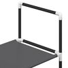 vidaXL Schuhregal 4 Ebenen Schwarz 44x28x77 cm Vliesstoff