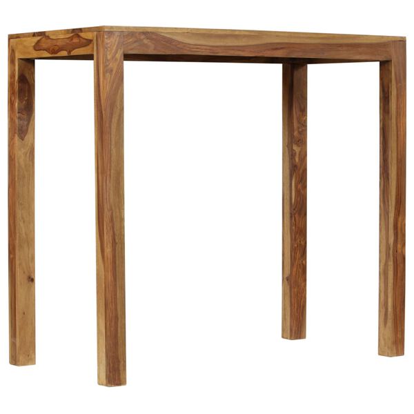 vidaXL Bartisch Massivholz Akazie 118&times;60&times;107 cm