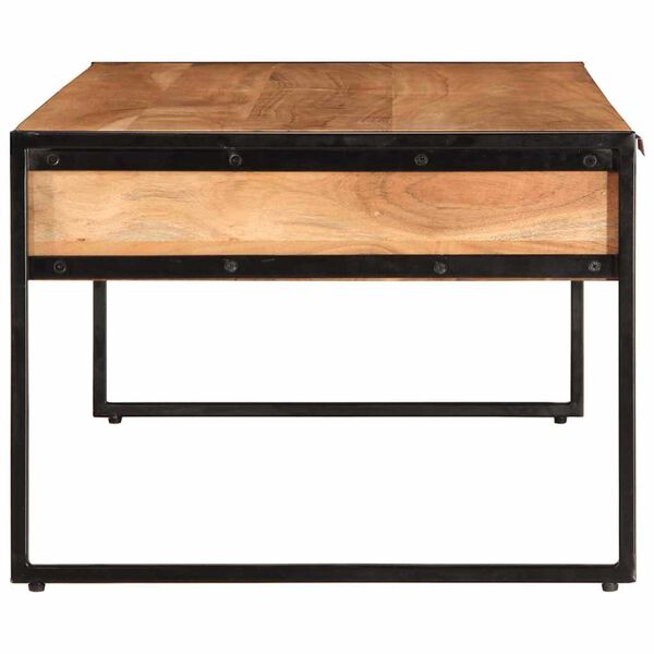 vidaXL Couchtisch 110x55x40 cm Massivholz Akazie