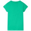 Kinder-T-Shirt Grün 128