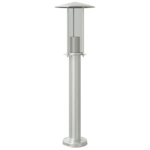 vidaXL Wegeleuchte Silbern 60 cm Edelstahl