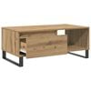 vidaXL Couchtisch Artisan-Eiche 90x50x36,5 cm Holzwerkstoff