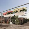 LECHUZA Blumenkasten Balconera Color 80 ALL-IN-ONE Weiß 15680