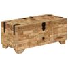 vidaXL Couchtisch Massivholz Mango 80x40x35 cm