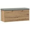 vidaXL Aufbewahrungsbank Artisan-Eiche 102 x 42 x 45 cm Holzwerkstoff