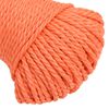 vidaXL Arbeitsseil Orange 6 mm 25 m Polypropylen