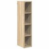 vidaXL H&auml;ngeschrank Sonoma-Eiche 20 x 29,5 x 100 cm Holzwerkstoff