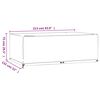 vidaXL Gartenmöbel-Abdeckungen 2 Stk. 12 Ösen 213x132x75 cm Rechteckig