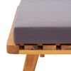 vidaXL 6-tlg. Garten-Lounge-Set Massivholz Akazie