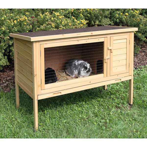 Kerbl Nagerstall Buddy 116x52x82 cm Holz Lasiert