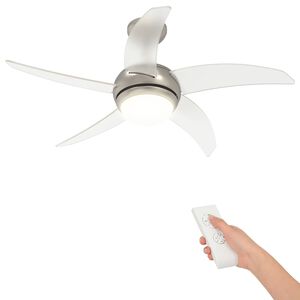 vidaXL Deckenventilator mit Licht und Fernbedienung &Oslash; 110 cm