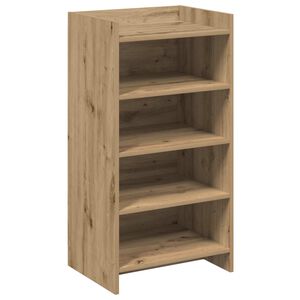 vidaXL Schuhschrank 48 x 36 x 92 cm Holzwerkstoff Artisan-Eiche