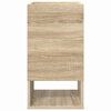 vidaXL Beistelltisch Sonoma-Eiche 30 x 30 x 56 cm Holzwerkstoff
