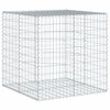 vidaXL Gabione mit Deckel 100x100x100 cm Verzinktes Eisen