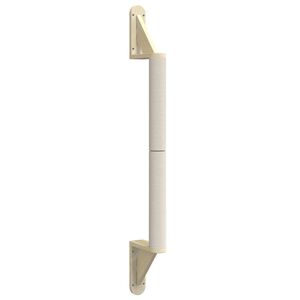vidaXL Kratzs&auml;ule Wandmontage 109 cm Sisal