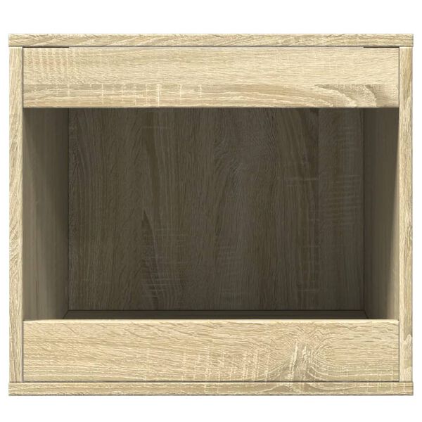 vidaXL Katzenklo Sonoma Eiche 47x59x42 cm Holzwerkstoff