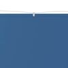 vidaXL Senkrechtmarkise Blau 100x600 cm Oxford-Gewebe