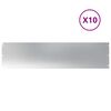 vidaXL Rasenkanten 10 Stk. 25x103 cm Verzinkter Stahl