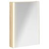 vidaXL Badezimmerspiegelschrank Sonoma-Eiche 43 x 11,5 x 60,5 cm