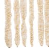 vidaXL Fliegenvorhang Beige und Wei&szlig; 100x230 cm Chenille