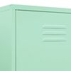 vidaXL Kleiderschrank Minzgrün 90x50x180 cm Stahl