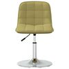 vidaXL Esszimmerstuhl Drehbar Gr&uuml;n Stoff