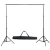 vidaXL Fotostudio-Set mit Beleuchtung, Hintergrund und Reflektor
