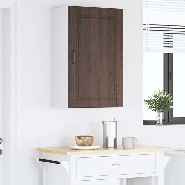 vidaXL K&uuml;chenschrank Braun Eichen-Optik 50 x 31 x 80 cm Holzwerkstoff