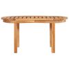 vidaXL 5-tlg. Garten-Lounge-Set Massivholz Teak