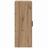 vidaXL Wandschrank Artisan-Eiche 34,5 x 34 x 90 cm Holzwerkstoff