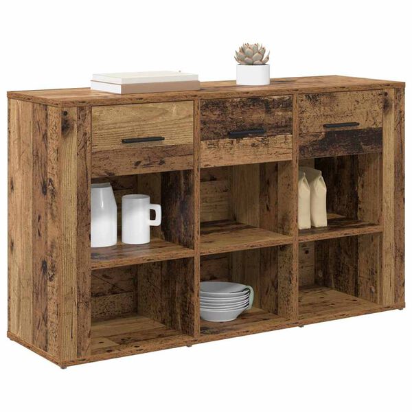 vidaXL Sideboard Altholz 100 x 30 x 59,5 cm Holzwerkstoff