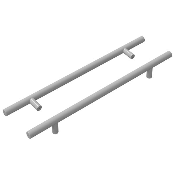 vidaXL Schrankgriff 2 pcs Silber 300 mm Edelstahl