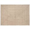 vidaXL Bereichsteppich Nat&uuml;rlich und Wei&szlig; 240 x 340 cm Jute