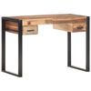 vidaXL Schreibtisch 110x50x76 cm Massivholz