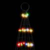 vidaXL LED-Weihnachtsbaum 1534 LEDs Mehrfarbig 500 cm