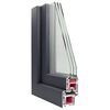 vidaXL Kellerfenster RISOR 60x40 cm Kipp 3-fach Verglasung Anthrazit