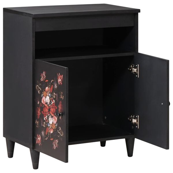 vidaXL Stauraumschränke Mehrfarbig 60 x 33,5 x 75 cm Massivholz Mango