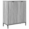 vidaXL Sideboard Graues Sonoma 69,5 x 33 x 82 cm Holzwerkstoff