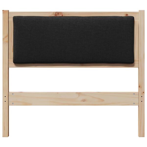 vidaXL Kopfteil Sonstiges Braun 90 cm Massivholz Kiefer