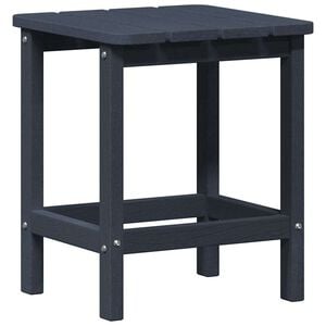 vidaXL Beistelltisch Marineblau 38 x 38 x 46 cm Polyethylen