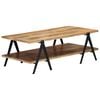vidaXL Couchtisch 115x60x40 cm Massivholz Mango