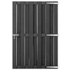 vidaXL Gartentor WPC 100 x 150 cm Grau
