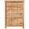 vidaXL Sideboard Braun 55 x 35 x 75 cm massives Mangoholz