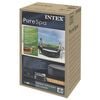 INTEX Spa-Abdeckung Dunkelgrau 211 x 211 cm PVC