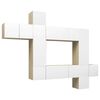 White_and_sonoma_oak