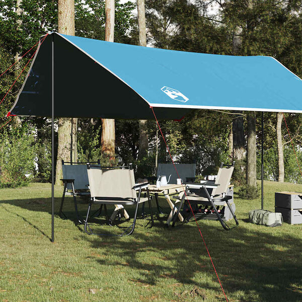 vidaXL Tarp Blau 430x380x210 cm Wasserdicht