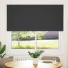 vidaXL Verdunkelungsrollo Schwarz 155x150 cm Stoffbreite 151,6 cm