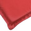vidaXL Sonnenliegen-Auflage Rot 200x60x3 cm Oxford-Gewebe