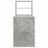 vidaXL Schreibtisch Beton Grau 113 x 54 x 120 cm Holzwerkstoff