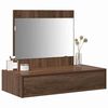 vidaXL Schminktisch mit Schubladen Braun 83 x 40 x 70 cm Holzwerkstoff